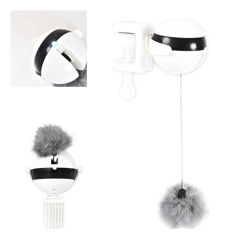 

Electric Cat Toy toys for cats Puzzle Smart Pet Cat Ball Toy Teasing Cat Stick Electric lift ball Rotating Interactive pet Toy