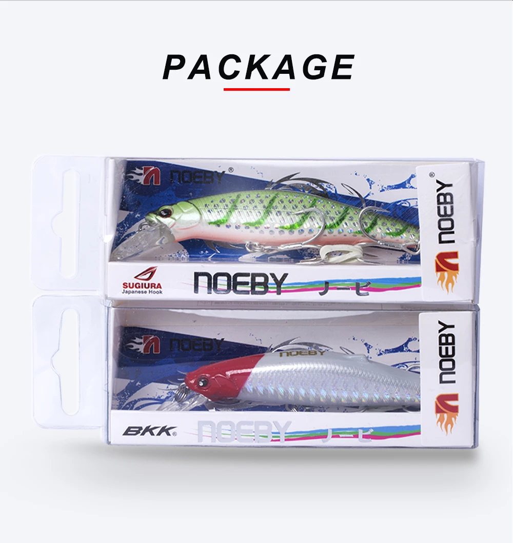Приманка для рыбалки NOEBY stickbait NBL9447 80 мм 25 г приманка гольян 8 цветов воблеры блесны для рыбалки зимняя рыбалка корма