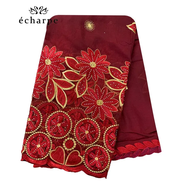 New African Women Scarfs muslim embroidery soft cotton big scarf for shawls wraps pashmina BM937 BM937-11