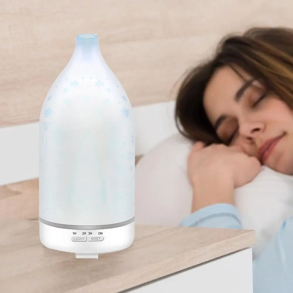  Seven colors Originality Mist Humidifier Ultrasonic Humidifier Quiet air Humidifier maker for home  - 4000246086954