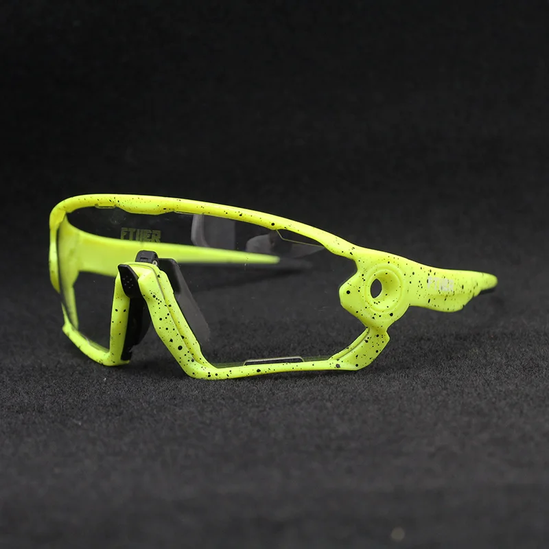 5 линз, черные, синие, красные фотохромные солнцезащитные очки для спорта, велоспорта, путешествий, очки для велосипеда, очки для горного велосипеда, солнцезащитные очки - Цвет: 3