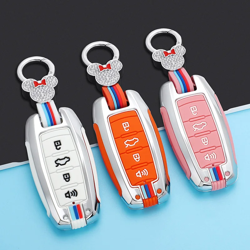 Custodia per chiave a distanza per Auto in lega di zinco custodia per Great Wall Haval Hover H1 H4 H6 H7 H9 F5 F7 H2S GMW Coupe accessori per Auto - H6757ede2a6cd467b9a69a9afdfab8c35o