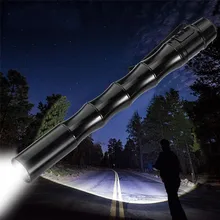 Автомобильный тактический мини-карманный светодиодный фонарик 1000LM, фонарь для улицы, ночной фонарик