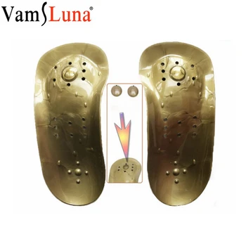 

Arch Correct Magnetic Insole massager readjust the body's overall skeletal balance, reduce the pressure from the foot and joint