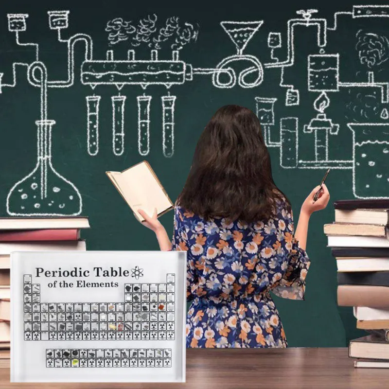 

Acrylic Periodic Table Display Board Transparent Chemical Element Display Board Teaching Supplies Festival Countdown Calendar