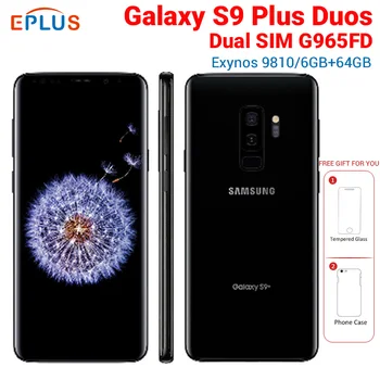 Перейти на Алиэкспресс и купить Новая европейская версия 6,2 дюймsamsung Galaxy S9 Plus S9 + Duos G965F/DS Dual SIM 6 ГБ 64 Гб мобильный телефон G965FD Восьмиядерный 12MP 4G NFC телефон