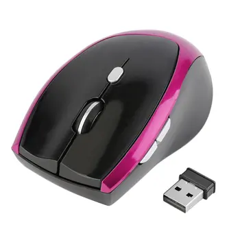 

New 2.4Ghz Mini Wireless Optical 6 Button 800 to 2000 DPI Professional Mouse Mice built-in mouse memory For PC Laptop