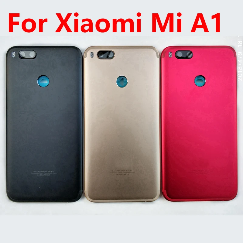 Для Xiaomi mi A1 корпус батарея задняя крышка чехол с кнопкой громкости питания для 5x/mi
