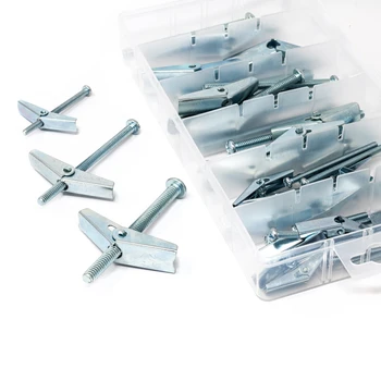 

T.K. Excellent Pack of 24 Toggle Wings for Ceiling Installation Cavity Wall Fixing Ceiling
