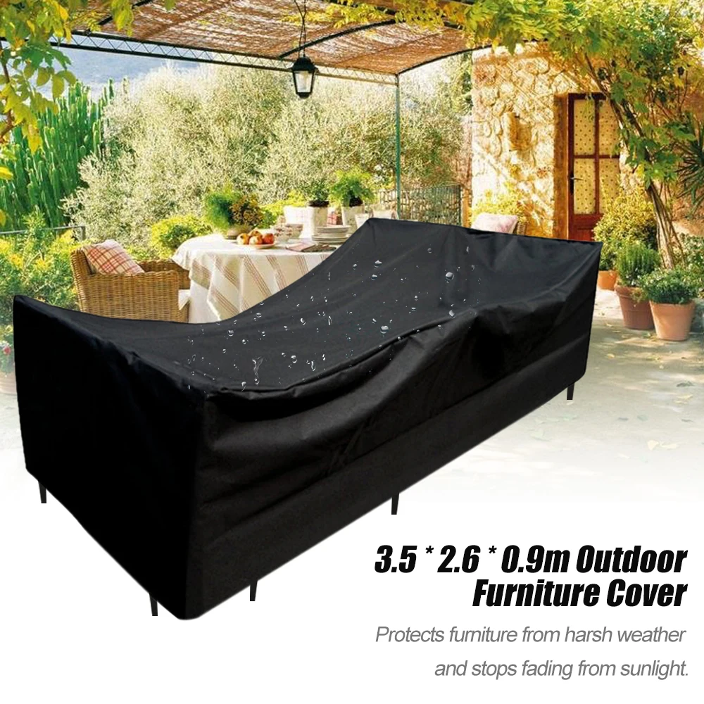 Furniture Cover Garden Rectangular Polyester Furniture Cover