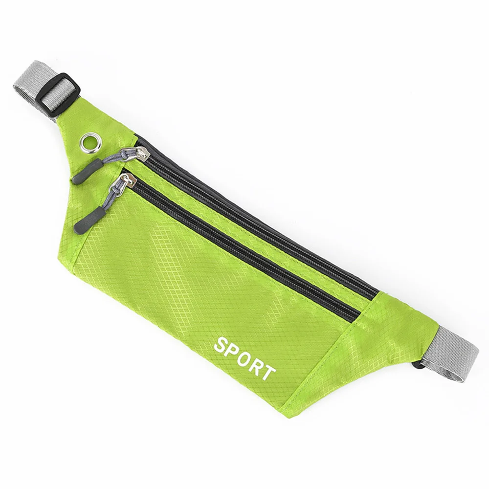 Sport Belt Bag Waist Chest Hip Pouch Lightweight Waterproof Nylon Waist