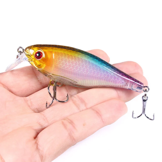 HENGJIA Crankbait Fishing Lure 9cm-13.5g Isca Artificial Wobblers Rolling  Crank Hard Bait Bass Trout