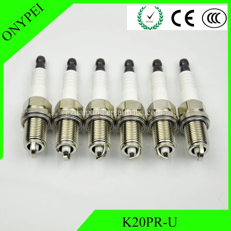 6 шт./лот K20PR-U 3145 свечи зажигания для Volvo Suzuki Jaguar Chevy Mercedes Dodge K20PR U K20PRU | Автомобили и