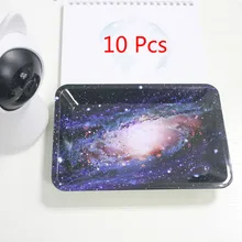 10PCS Weed Rolling Tray Metal Cigarette Smoking Herb Tobacco Tinplate Plate Discs Smoke Paper