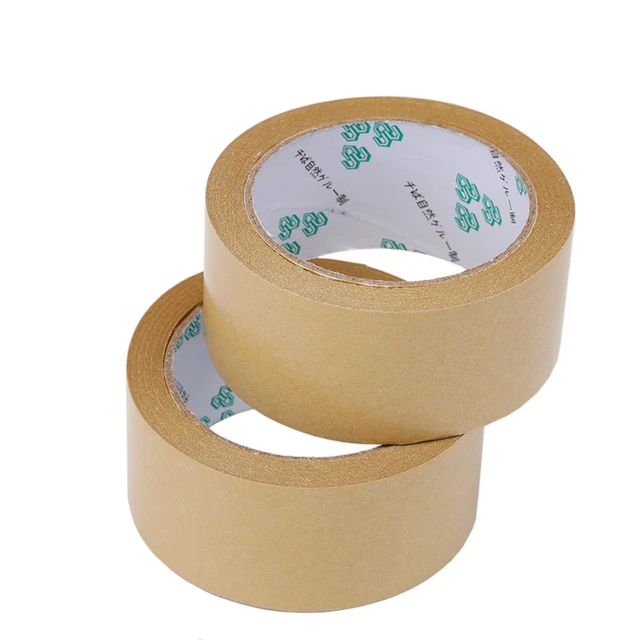 Brown Tape Kraft Paper Recyclable Packing Tape Writable Eco Friendly Self  Adhesive Tape Box Sealing Tape Packaging Tools - AliExpress