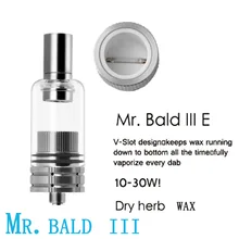 Портативный 510 Dabber Ногтей Longmada Mr. Bald iii восковой распылитель бак КОНЦЕНТРАТ ИСПАРИТЕЛЬ для воск сухой травы Vape ручка батарея мод BD97