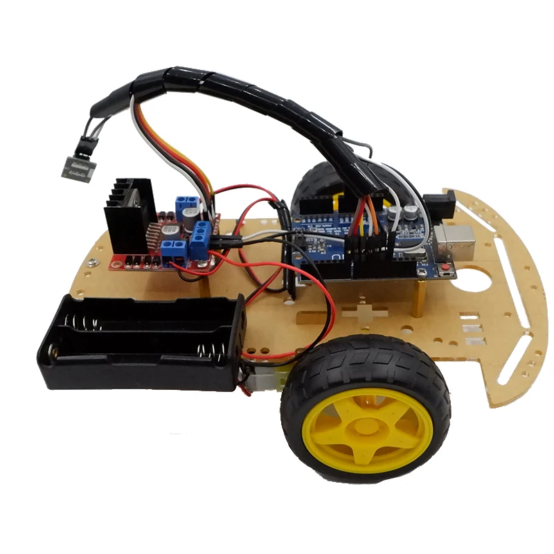 

The robot Div 2WD UN3 Programmable Infrared remote control smart car Car for Children toys Provider code