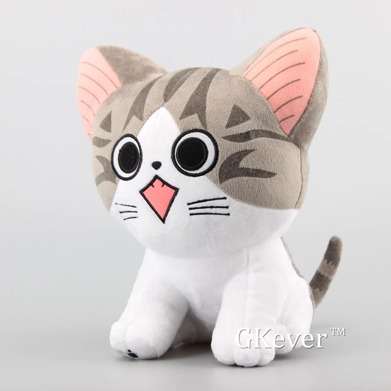 30 см милый кот, плюшевые игрушки, кукла, супер милые большие глаза, кошка, мягкая кукла, сыр, милая кошка, животные, плюшевая игрушка для малышей, подарок на день рождения