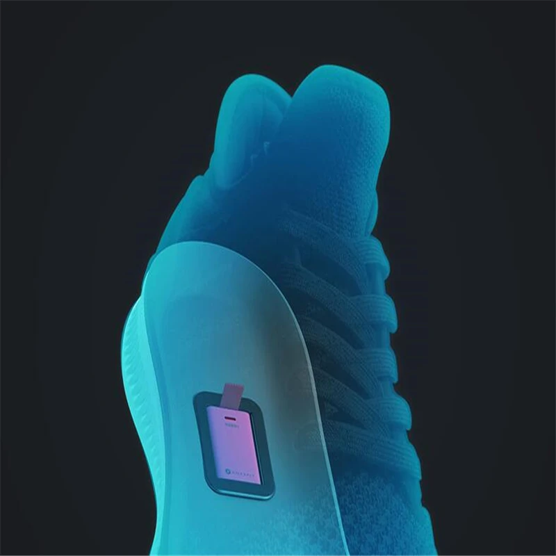 Смарт чип Xiaomi Mijia AMAZFIT Sneaker можно подключать к смартфону Pedomet Sports Running с помощью