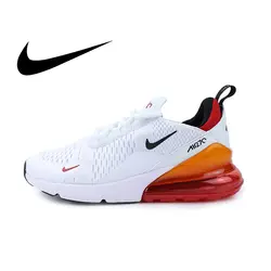 Nike бренд Air Max 270 мужские кроссовки уличные дышащие на шнуровке беговые кроссовки дизайнерские спортивные AH8050