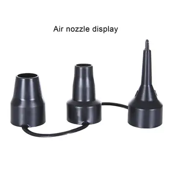 

220V EU Plug For Home Use Inflatable Pump Electric Air Mattress Camping Pump Air Compressor Portable Inflator Air Pump