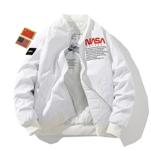 

Nasaing Space X Pilot Jacket Male Astronaut Workwear Jacket Men And Women Jackets Fashion Jackets For Men
