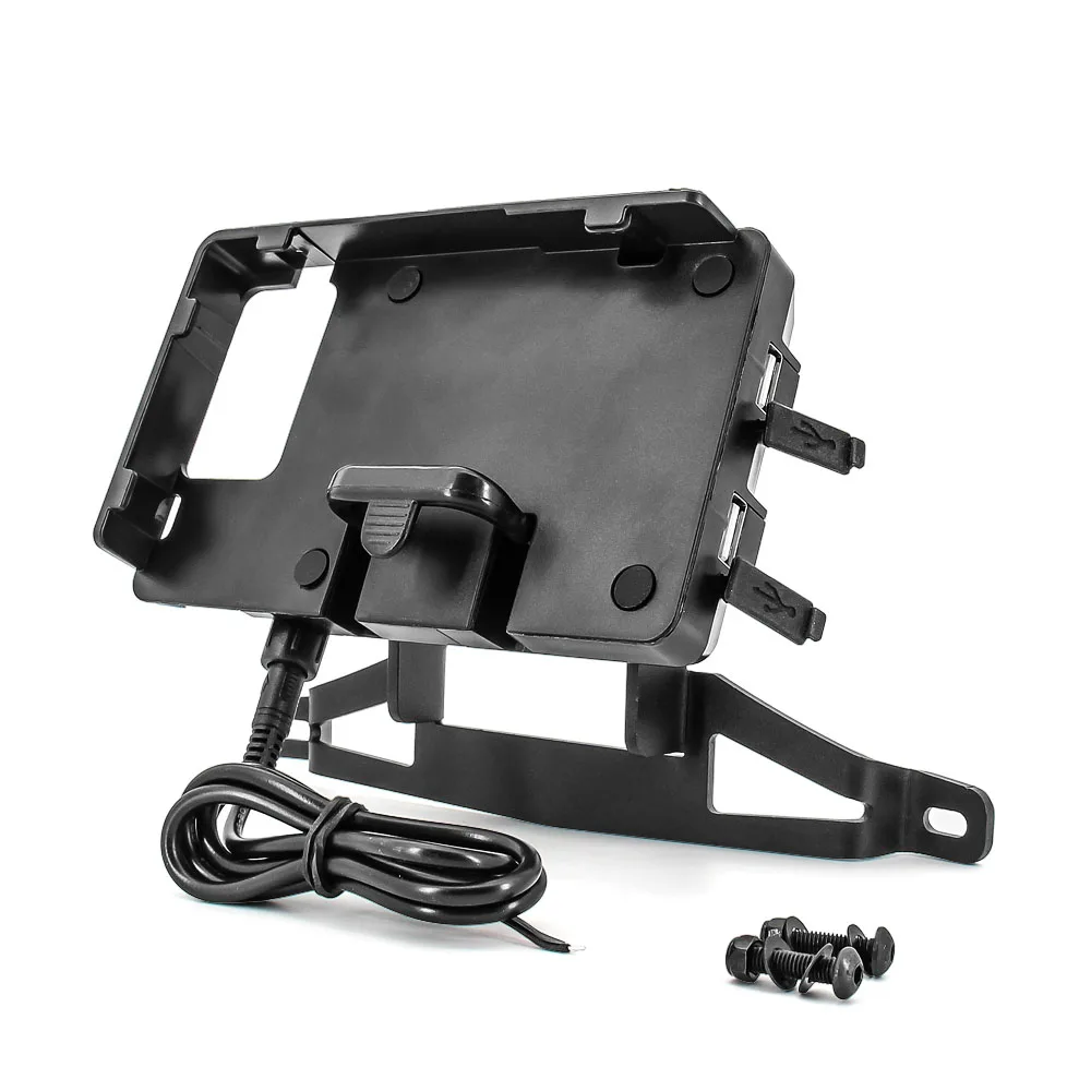 Soporte GPS Para Moto Versys 1000: De Acero, Para Smartphone, Montaje Central, Compatible 2019-2023