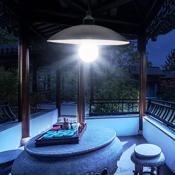 

LED Solar Chandelier Lamp Outdoor Emergency Waterproof IP65 Garden Home Light for Household Outdoor Courtyard Ornament
