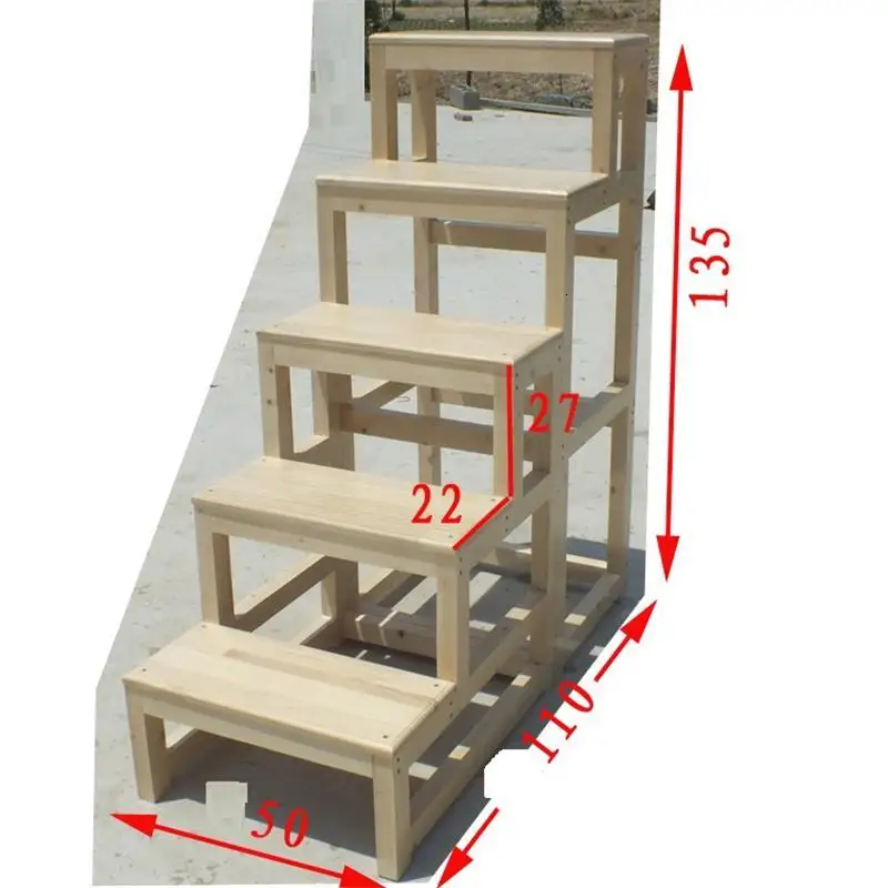 Cocina Pied Escalera Ванная комната для пожилых Marches Sgabelli Cucina Scaletta Legno стремянка Merdiven Escabeau стул Лестница Стул - Цвет: Version C