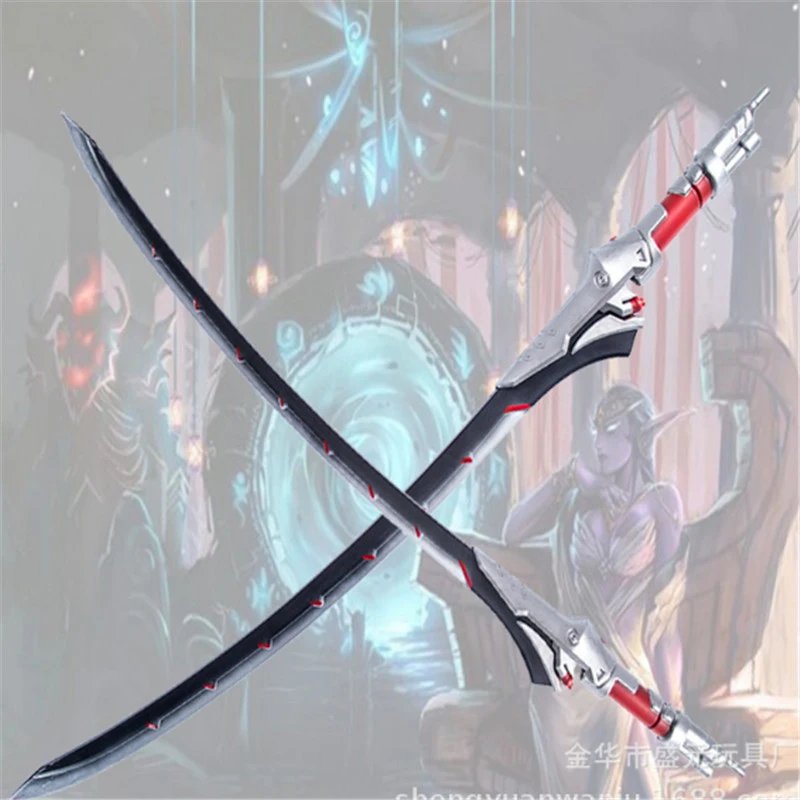 Оверwatchs Genji Shimada Skin Young Genji Swords Косплей Реплика
