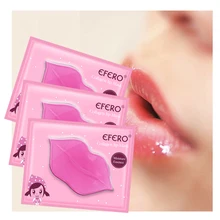EFERO 10 пакетов коллаген для губ маска увлажняющая плампер для увеличения губ Косметика для ухода за кожей для нашивка губы против морщин Pad отбеливание