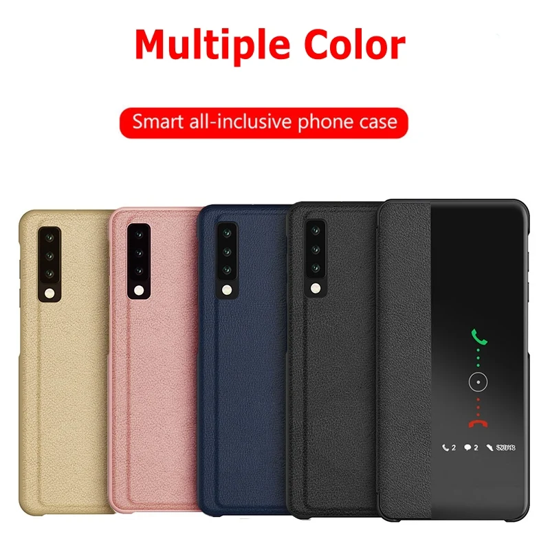 Умный чехол для huawei P30 Pro, откидная крышка, кожаный чехол для телефона s, для huawei P30 Pro P20 P 30 20 Lite P30pro P20pro, чехол с окошком
