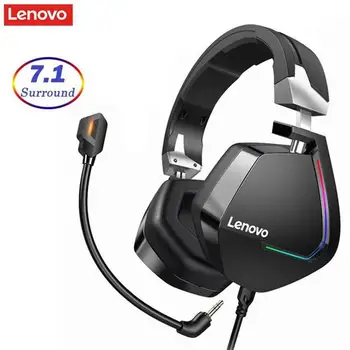 Lenovo Gaming Headset USB7.1/3.5 RGB Coloré Lumière Filaire Stéréo Casque 2