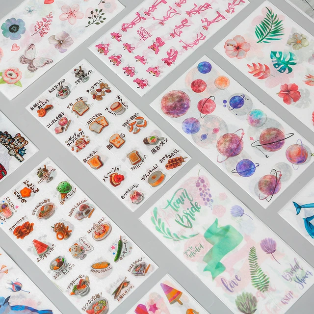 50 Bullet Journal Stickers - Fun & Cute Stickers for All Occasions