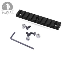 Тактический страйкбол полимер Пикатинни 9 Слот Rail Keymod для Handguard лазерный прицел принадлежности для охоты гель бластер