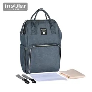 

New Mummy Backpack Large Capacity Multi-function Waterproof Mummy Shouler Bag Maternal And Child Outdoor Pack