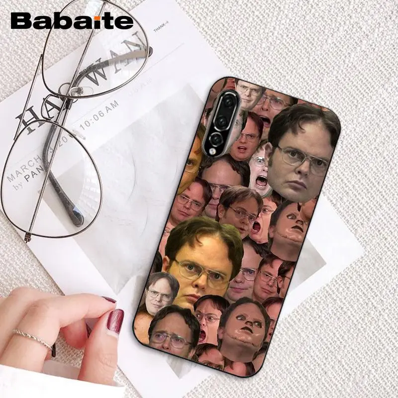 Чехол для телефона Babaite с надписью Майкл Скотт Huawei P20 P30 Pro P20Lite P30Lite PSmart P10