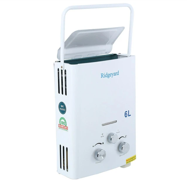 Yonntech 6L LPG Hot Water Heater 12KW Propan Gas Tankless Boiler with Shower  Accessories for Home Camping - AliExpress