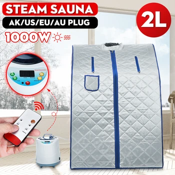 

Portable Steam Sauna Home Sauna Generator Slimming Household Sauna Box Ease Insomnia Stainless Steel Pipe Support