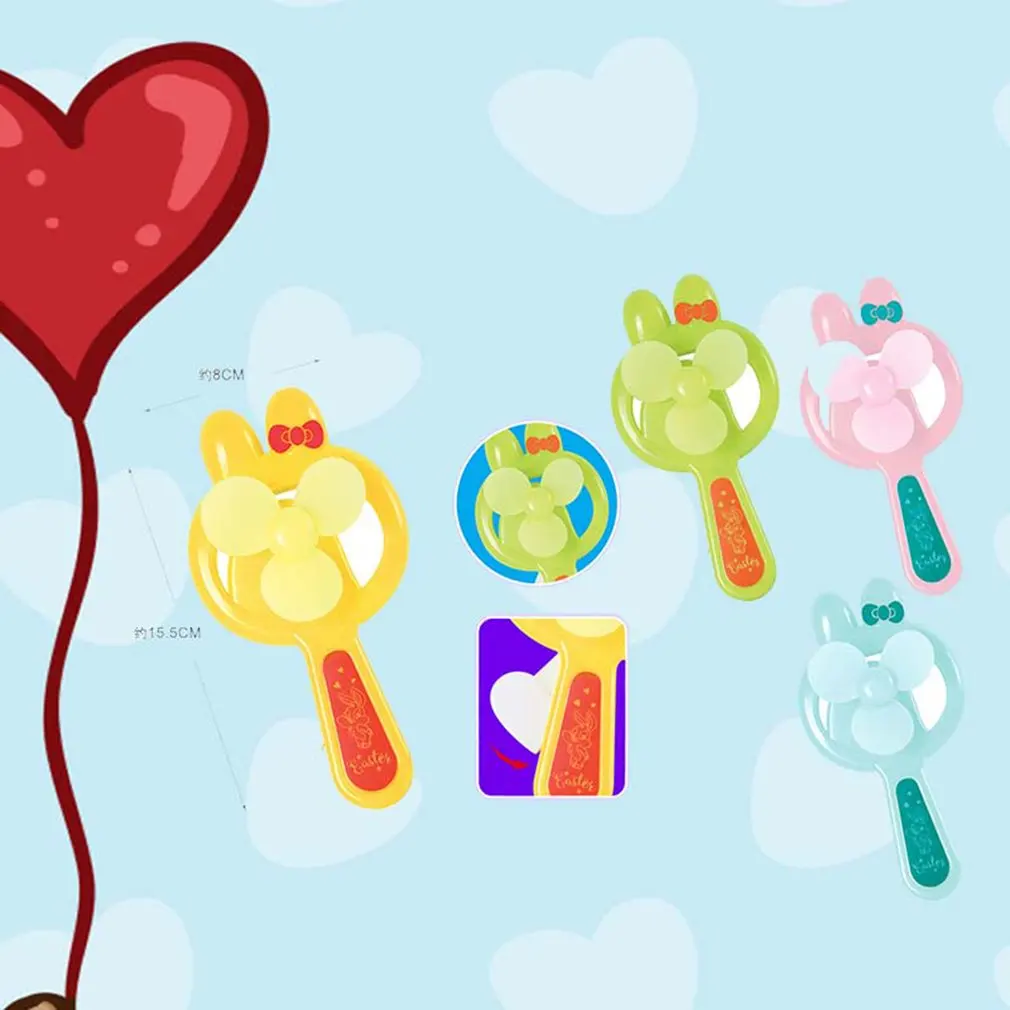 Cartoon Shape Shakes Hand and Presses Mini Fan to Customize OGO 61 Children's Gift Hand-held Usb Charging Fan