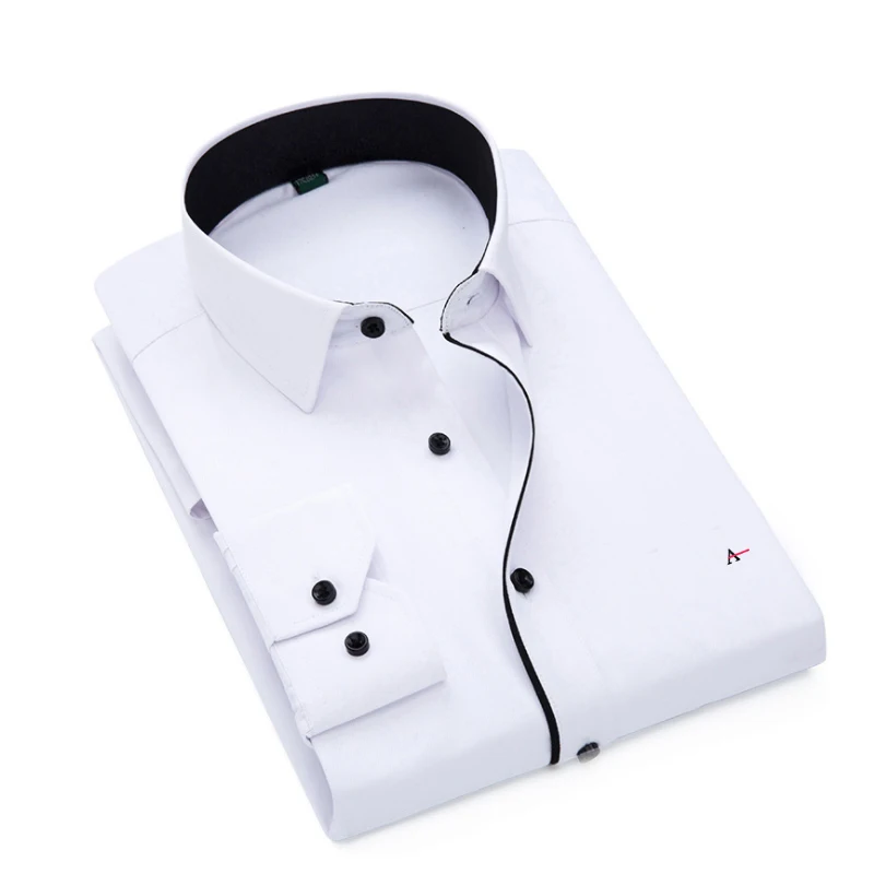 Fashion Reserved new Men Shirts Long sleeve cotton social solid shirt camis reserva aramy Men's striped shirt