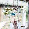 Label Chime Japanese Glass Soothing Wind Chimes Soothing Wind Chimess Style Handmade Garden Hanging Beautiful Pendant Outdoor 6
