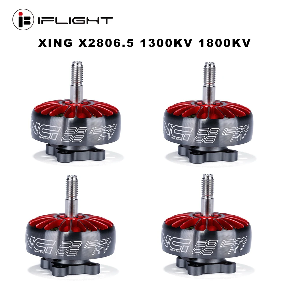 Бесщеточный двигатель iFlight X2806.5 2806 1300KV 1800KV 2-6S lipo аккумулятор для 7-8 дюймов FPV рама