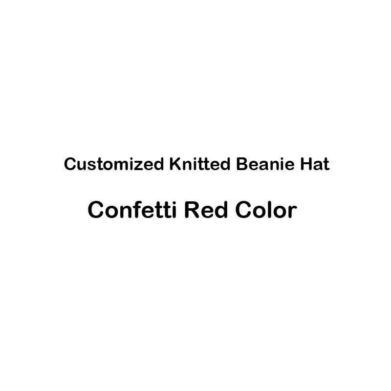 Confetti Red Подгонял шлем зимы - Цвет: Confetti Red