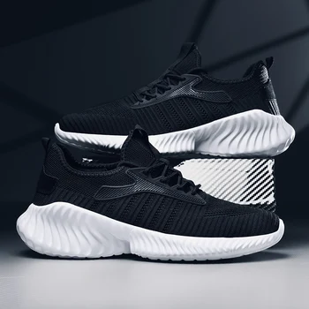 

Summer Sneaker Men Breathable Lac-up Comfortable Men Casual Footwear Sport Walking Lightweight Non Leather Man Sneaker Classic