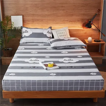 

Cotton Waterproof Mattress Cover Air-Permeable Bed Cover Including Pad Not Pillowcase Mattress Topper Protector