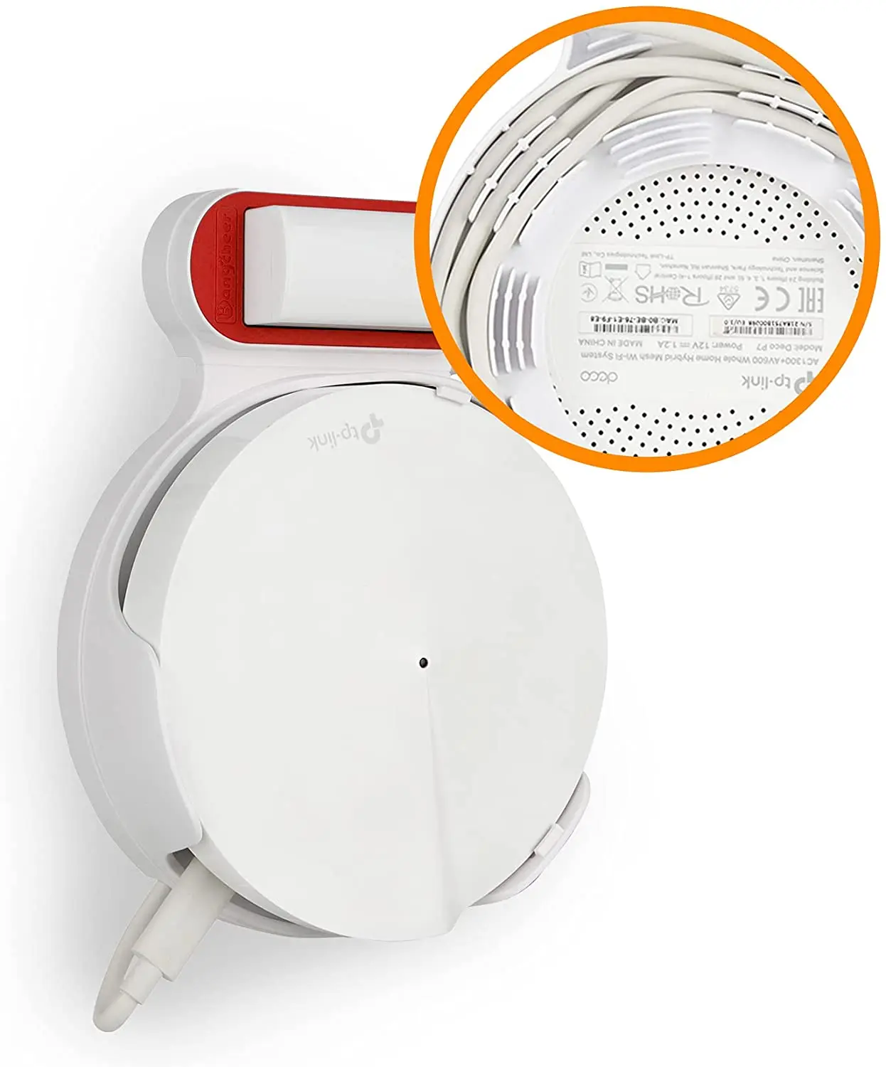 STANSTAR 벽걸이 와이파이 브래킷, TP-Link Deco M5 전용, 온 패밀리 메쉬 와이파이 시스템 라우터