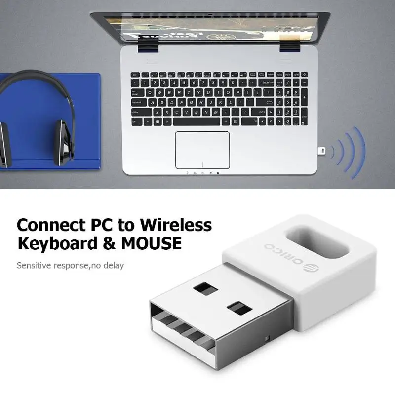 ORICO BTA-409 Bluetooth 4,0 Dongle USB адаптер ПК беспроводной мышь приемник