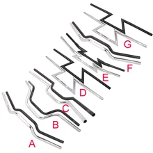 Мотоцикл Универсальный 22 мм 25 мм руль тяги прямые Пользовательские Ручка Z бар для Harley Chopper Кафе Racer Cruiser поплавок