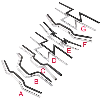 

Motorcycle Universal 22mm 25mm Handlebar Drag Straight Custom Handle Z Bar For Harley Chopper Cafe Racer Cruiser Bobber